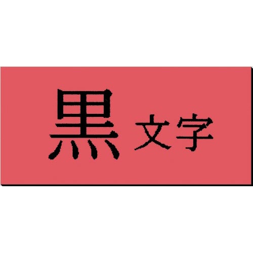 テプラ　ＰＲＯテープ　マグネット赤色２４ｍｍ黒文字