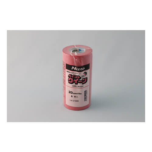 【廃番商品】マスキングテープ20mm×18m　ピンク　【日東 マスキングテープ ペイントクイーン Ｎｏ．７２７ ２０ｍｍ×１８ｍ ピンク】