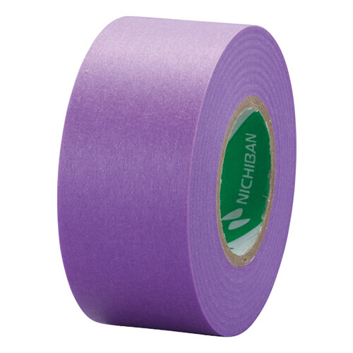 【廃番商品】マスキングテープ24mm×18m　紫　【ニチバン 建築用マスキングテープ ２５５１Ｈ−２４ ２４ｍｍＸ１８ｍ（５巻入り）】
