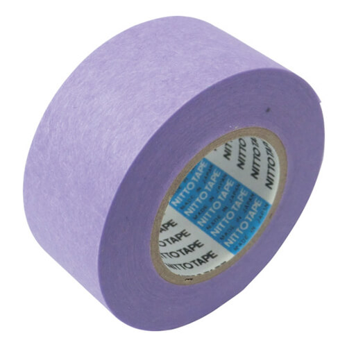 【廃番商品】マスキングテープ15mm×18m　紫　【日東 マスキングテープ ペイントエース Ｎｏ．７２０Ａ １５ｍｍ×１８ｍ ８巻入り パープル】