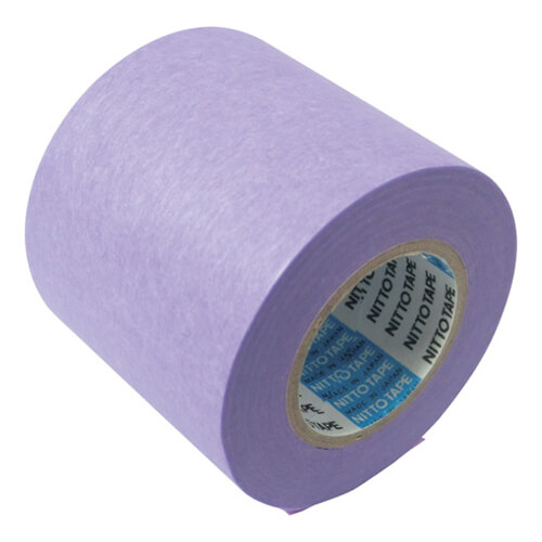 【廃番商品】マスキングテープ40mm×18m　紫　【日東 マスキングテープ ペイントエース Ｎｏ．７２０Ａ ４０ｍｍ×１８ｍ ３巻入り パープル】