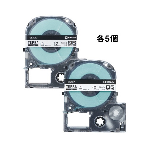 ＰＲＯテ−プ１０個パック白１２／１８ｍｍ