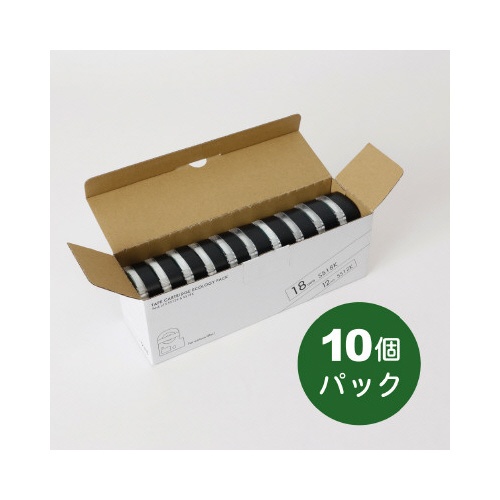ＰＲＯテ−プ１０個パック白１２／１８ｍｍ