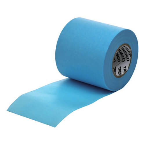 【廃番商品】マスキングテープ50mm×18m　青　【ＴＲＵＳＣＯ マスキングテープ（ガラス用） ５０ｍｍＸ１８ｍ ２巻入り】