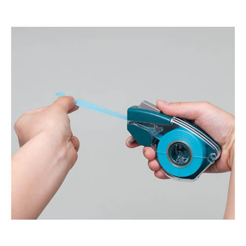 【廃番商品】マスキングテープ15mm×17.5m　青　【ニチバン マスキングテープ プッシュカット】