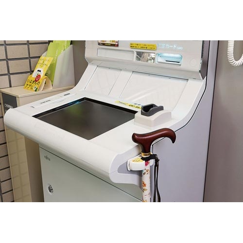 杖ホルダーつえポン薄型スリムタイプ