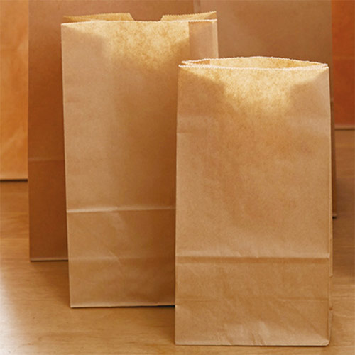【特別価格】角底袋 6号（茶・幅150×マチ90×高さ275mm）