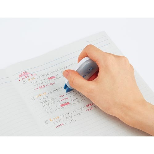 キャンパス修正テープ使い切り　Ａ罫　６ｍ　１０個
