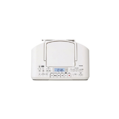 コンパクト形ＣＤラジオカセットレコーダー　シルバー