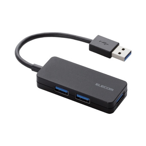 【廃番商品】ＵＳＢＨＵＢ　バスパワー　１０ｃｍ　ブラック