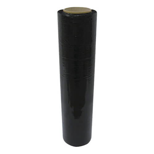 ストレッチフィルム500mm×300m　黒　【大化 くろラップ （６巻入）】