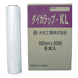 ストレッチフィルム500mm×400m 透明 【大化 ダイカラップ−HL 