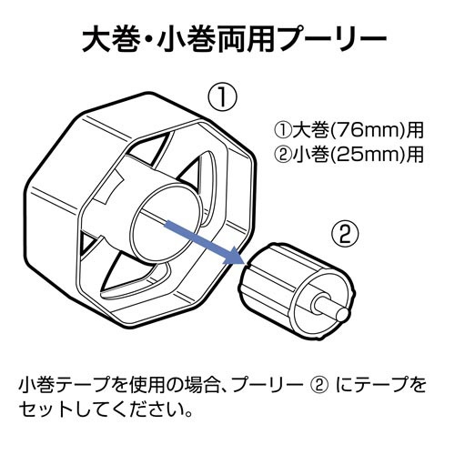 テープカッター　黒　ＴＤ−１００−ＢＫ