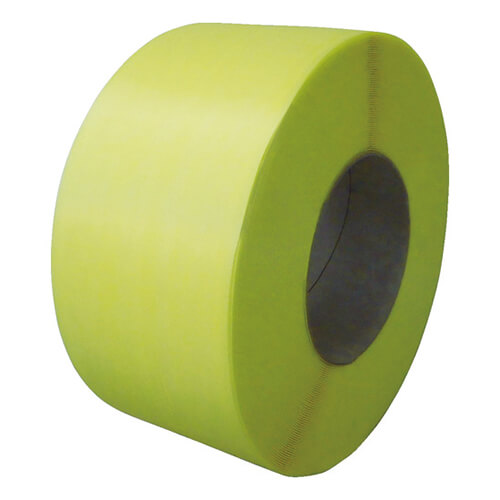 PPバンド15.5mm×2500m　黄　【積水 梱包機用ＰＰバンド Ｊ－Ｓ１タイプ１巻梱包１５．５×２５００ｍ イエロー】