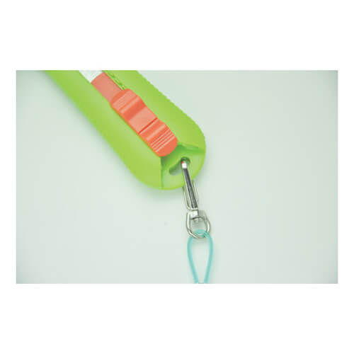 開梱用カッター155mm　緑　【キャナリー 段ボールのこ 物流くん ロング】