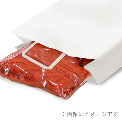 【特別価格】手提げ紙袋（白・平紐・幅320×マチ115×高さ400mm）