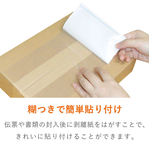 デリバリーパック ポケットタイプ 長3サイズ用 145×270mm（100枚入）PA-016T
