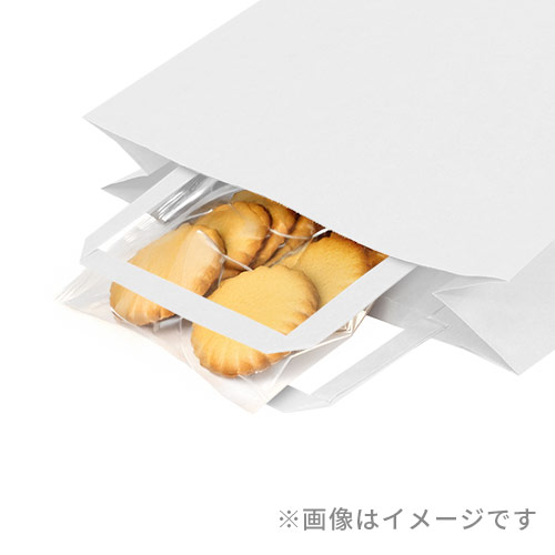 【特別価格】手提げ紙袋（白・平紐・幅200×マチ90×高さ240mm）