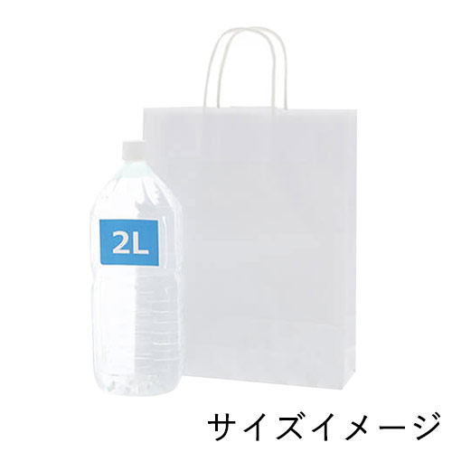 手提げ紙袋(白・丸紐・幅270×マチ80×高さ340mm) | 梱包材 通販 手提げ紙袋(白・丸紐・幅270×マチ80×高さ340mm) | 梱包材 通販