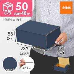 【青色・ホープ】フリーBOX・N式ケース（230×140×85mm・定形外郵便）
