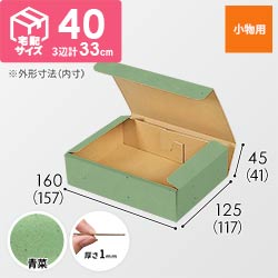 【青菜色】厚さ4.5cm・N式ケース（157×117×41mm・定形外郵便）