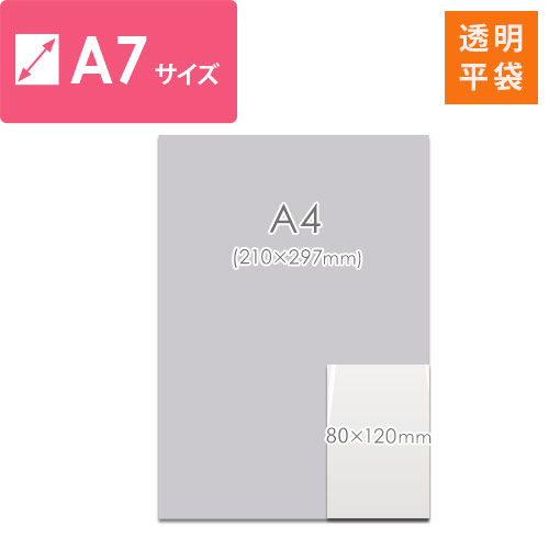 【特別価格】ポリエチレン規格袋 2号 (幅80×高さ120mm) 0.03mm厚