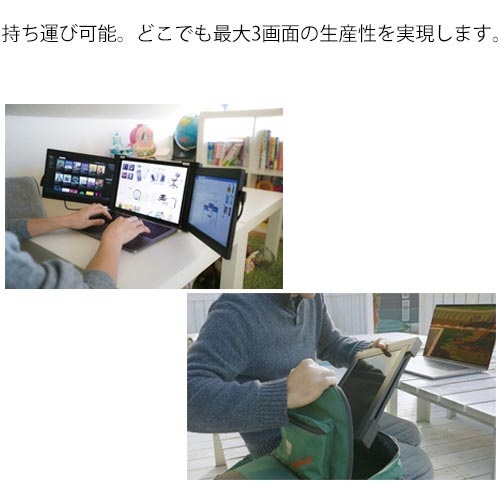 １１．６インチマルチディスプレイモバイルモニター