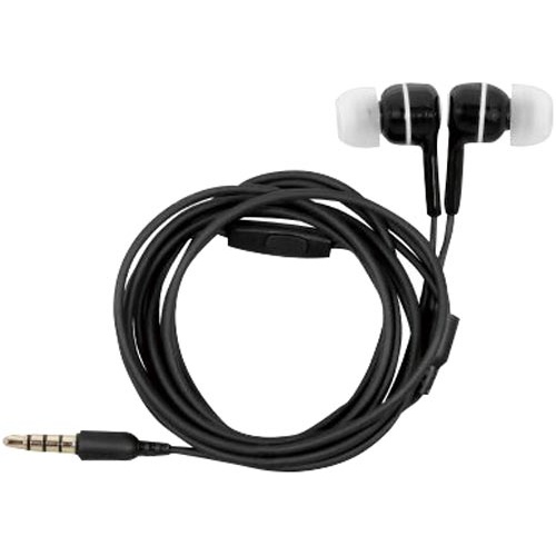 【廃番商品】ハンズフリー対応ステレオインナーイヤホン１．２ｍ黒