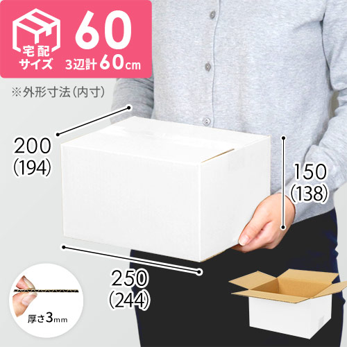 【白色】宅配60サイズ・ダンボール箱（佐川エクスプレスBOX（Sサイズ））