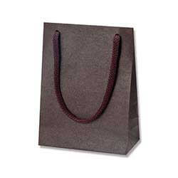 手提げ紙袋（ブラウン・アクリル紐・幅120×マチ70×高さ165mm）