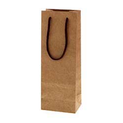 手提げ紙袋（クラフト・アクリル紐・幅130×マチ90×高さ360mm）