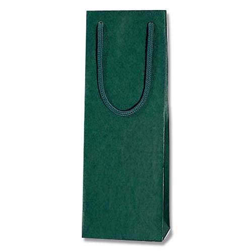 手提げ紙袋（グリーン・アクリル紐・幅130×マチ90×高さ360mm）