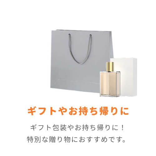 手提げ紙袋（シルバー ツヤあり・PP紐・幅330×マチ100×高さ300mm）