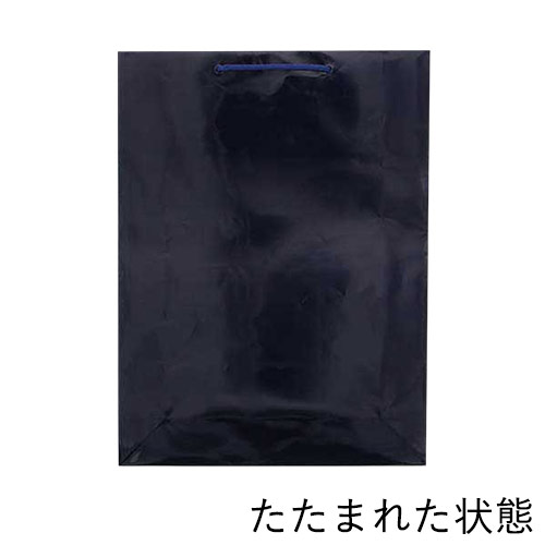 手提げ紙袋（紫紺/シコン ツヤあり・PP紐・幅380×マチ120×高さ520mm）