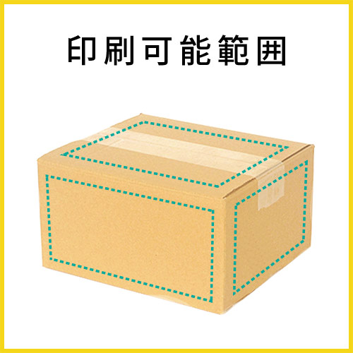 【名入れ印刷】宅配50サイズ ワンタッチ組立て ダンボール箱