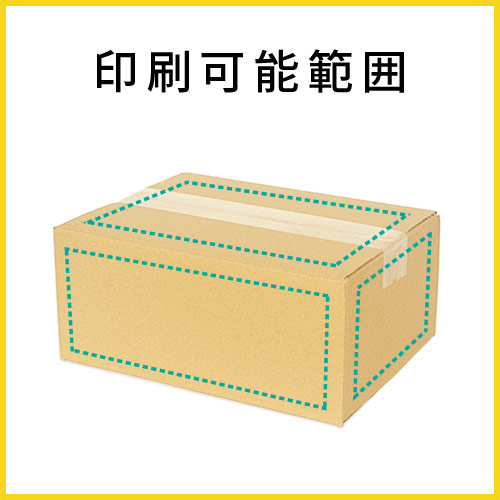 【名入れ印刷】宅配60サイズ ワンタッチ組立て ダンボール箱