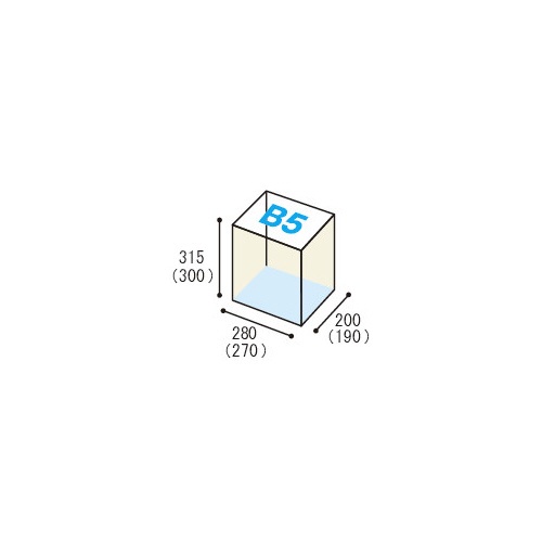 宅配用ダンボール　３辺合計８０ｃｍ　Ｂ５　１００枚