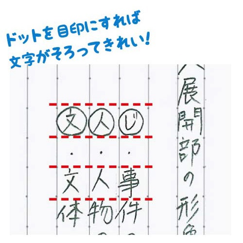 キャンパスノートセミＢ５（ドット罫）Ａ罫　青２０冊