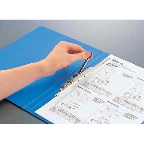 ロングレバーファイルＺ式　Ａ４縦　１２ｍｍ黄１０冊