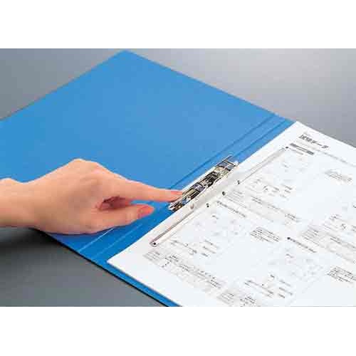 ロングレバーファイルＺ式　Ａ４縦　１２ｍｍ黄１０冊