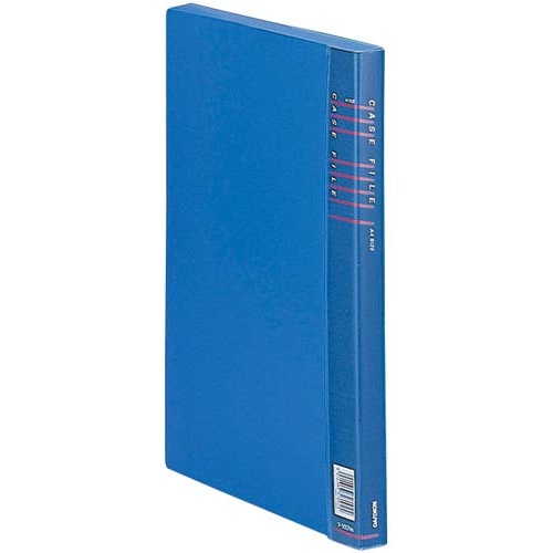 ケースファイルＰＰシート　Ａ４縦　青　１０冊
