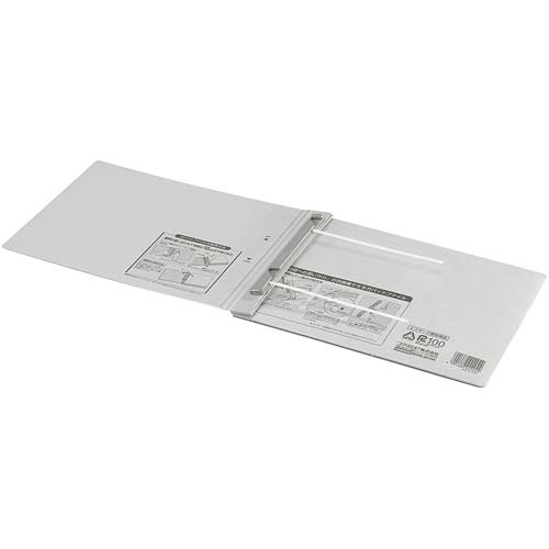 ガバットファイル　プリンタ帳票用Ａ５ヨコ灰　１０冊