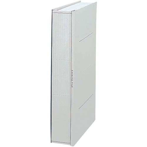 ガバットファイル（紙製）　Ｂ４横　灰１０冊