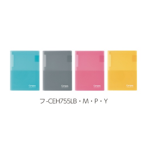 クリップボードにもなるプリントファイル　ピンク