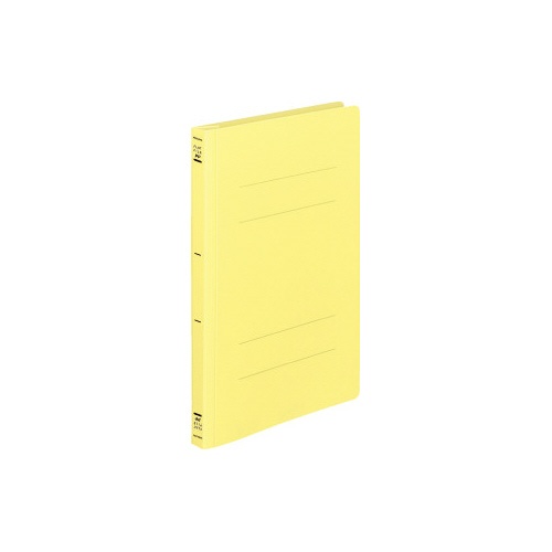 フラットファイル＜ＰＰ＞　Ｂ５縦　黄　１冊