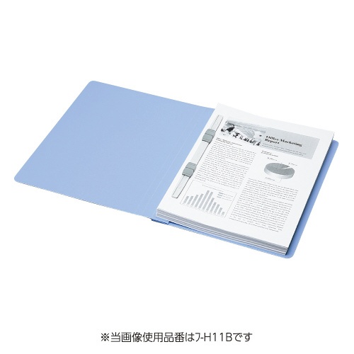 フラットファイル＜ＰＰ＞　Ｂ４横　黄緑　１冊