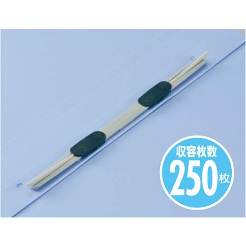 フラットファイル＜ＰＰワイド＞　Ａ４縦　青　１０冊