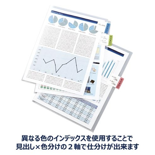 【廃番商品】クリヤーホルダーＫａＴａＳｕラベルガイド付１００枚