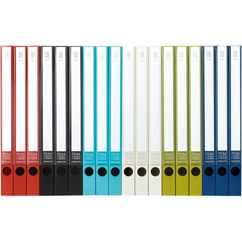 リングファイルＮＥＯＳＡ４縦背幅２７ｍｍ紺３０冊