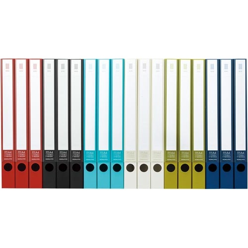 リングファイルＮＥＯＳＡ４縦背幅３３ｍｍ紺３０冊